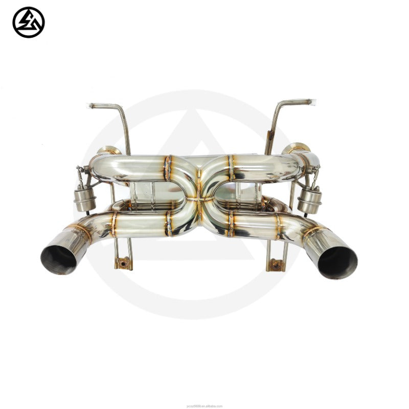 GF Hot Valvetronic Stainless Steel Catback Exhaust for Lamborghini Aventador LP700 Fit SVJ Body Kits Valved Exhaust System