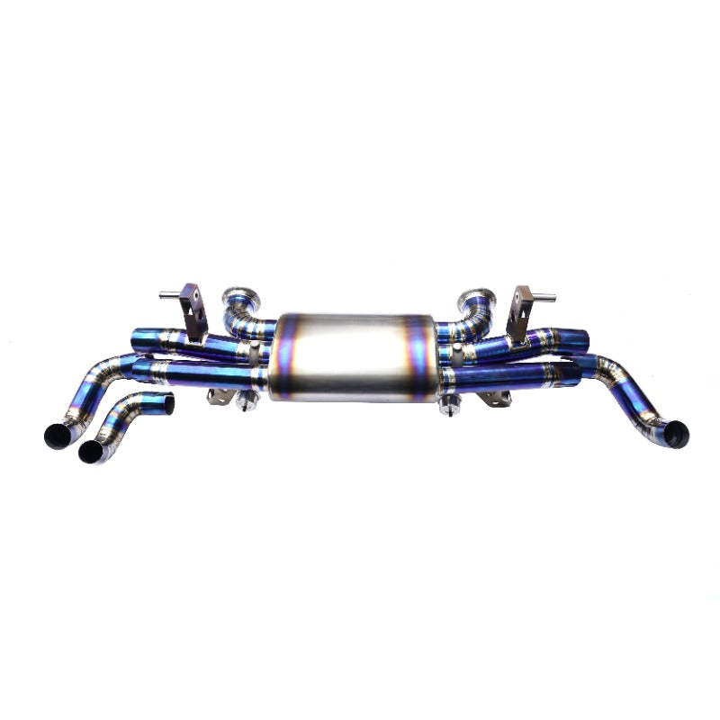 GF Titanium Valved Axleback Exhaust for Lamborghini Gallardo LP550 LP560 LP570 5.2 Valved Catback Exhaust System Remote Control