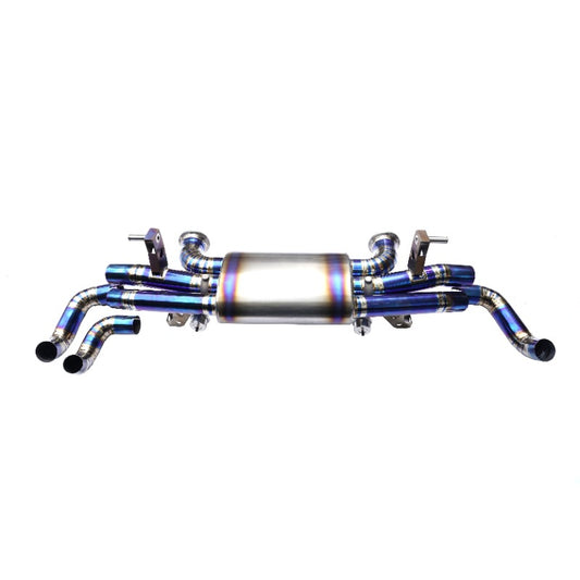 GF Titanium Valved Axleback Exhaust for Lamborghini Gallardo LP550 LP560 LP570 5.2 Valved Catback Exhaust System Remote Control