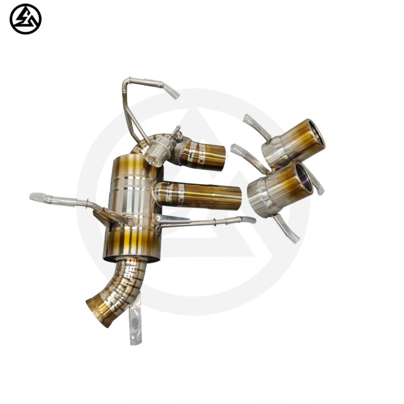 GF High Quality Titanium Valvetronic Muffler Exhaust for Ferrari F12 Berlinetta 6.3L V12 Pneumatic Valve Exhaust Remote Control