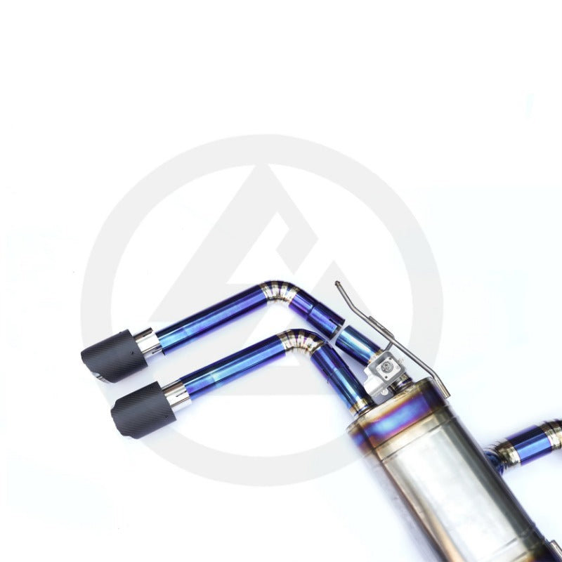 GF Hot Selling Titanium Catback for Audi S3 2.0T Valved Muffler Sport Titanium Catback Exhaust System