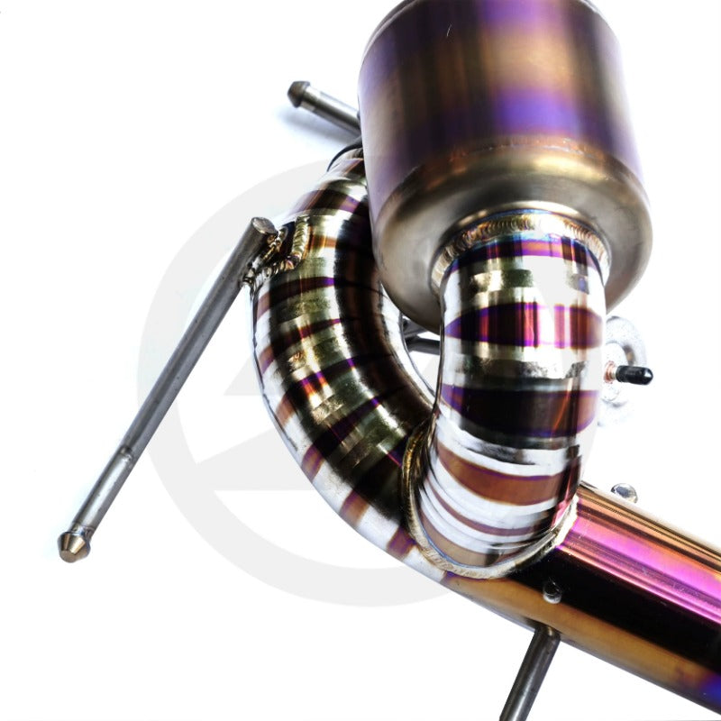 GF High Quality Titanium Valvetronic Muffler Exhaust for Ferrari 458 Italia Speciale Spider 4.5L Pneumatic Valve Exhaust