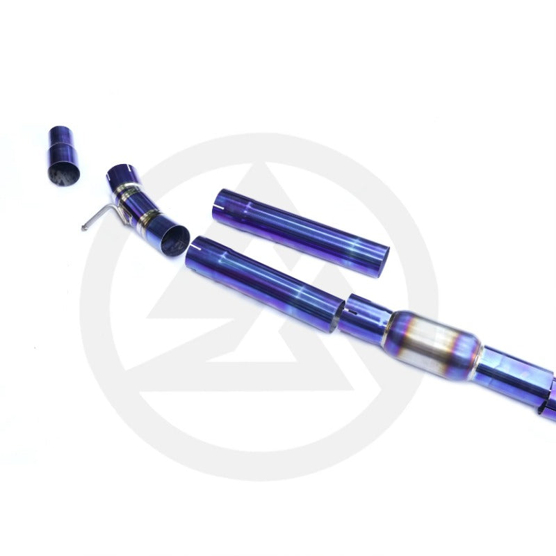 GF Hot Selling Titanium Catback for Audi S3 2.0T Valved Muffler Sport Titanium Catback Exhaust System