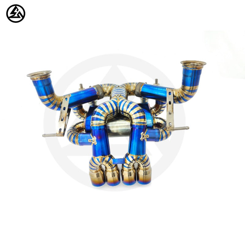 GF Hot Valvetronic Titanium Axleback Exhaust for Lamborghini Aventador LP700  Valved Exhaust System