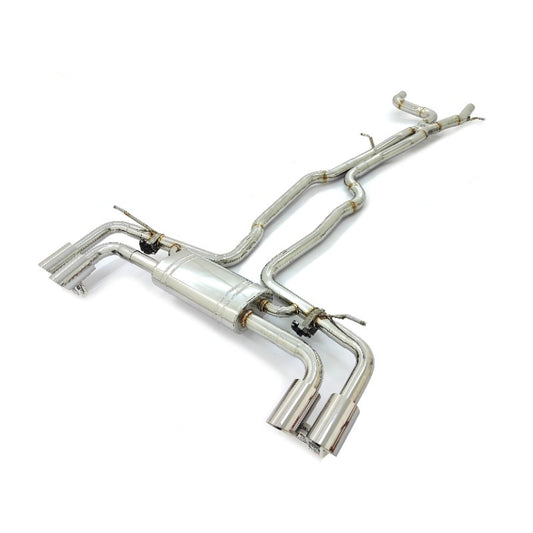 GF 958 Exhaust for Porsche 958 3.0L 3.6L 4.8L V6 V8 Valvetronic Catback Valve Muffler Remote Control Catback Exhaust Tips