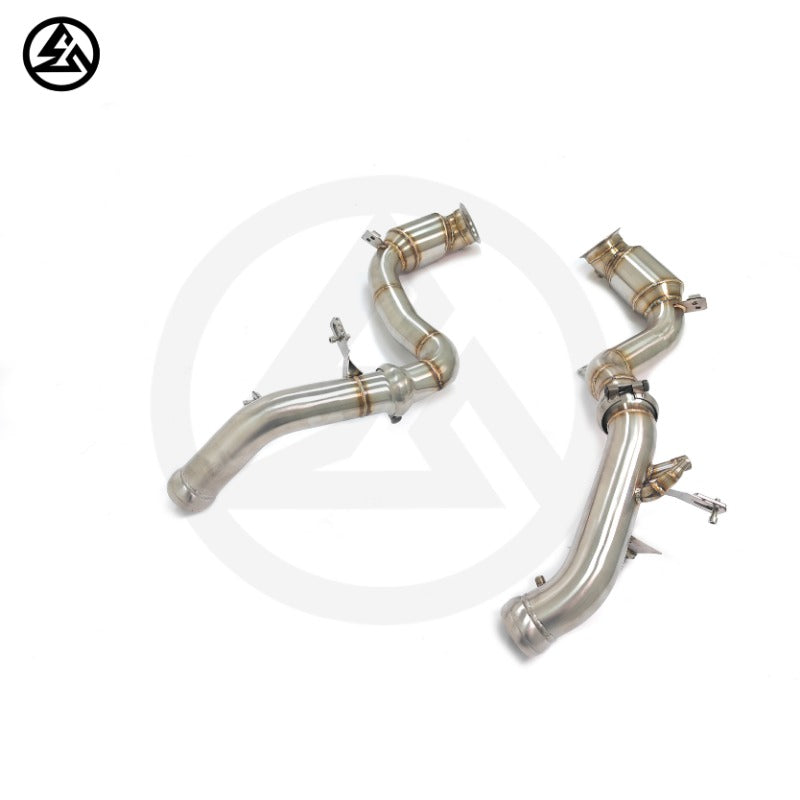 GF Stainless Steel Downpipe for Mercedes-Benz Mercedes-Benz E63/E63S AMG W213 4.0T Downpipe Header Exhaust