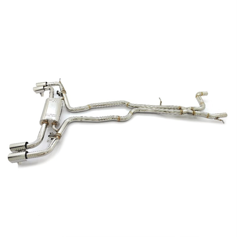 GF Stainless Steel Valvetronic Exhaust for Porsche Cayenne 958 Turbo 4.8T Valved Sport Muffler Catback
