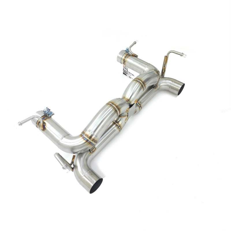GF High Quality Stainless Steel Straight Pipe Muffler Exhaust for Ferrari 488 Spider GBT Pista 3.9T Free Flow Exhaust System