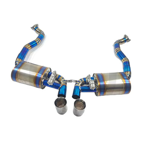 Perfect Fitment CSZ Titanium Valvetronic Exhaust for Porsche Cayman/Boxster 981 987 Valved Muffler Catback
