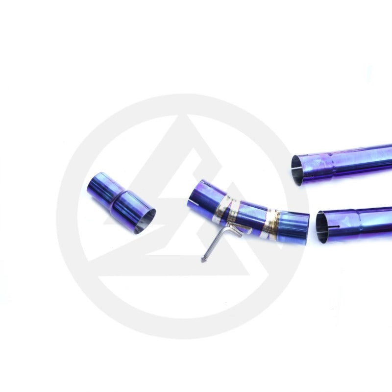 GF Hot Selling Titanium Catback for Audi S3 2.0T Valved Muffler Sport Titanium Catback Exhaust System