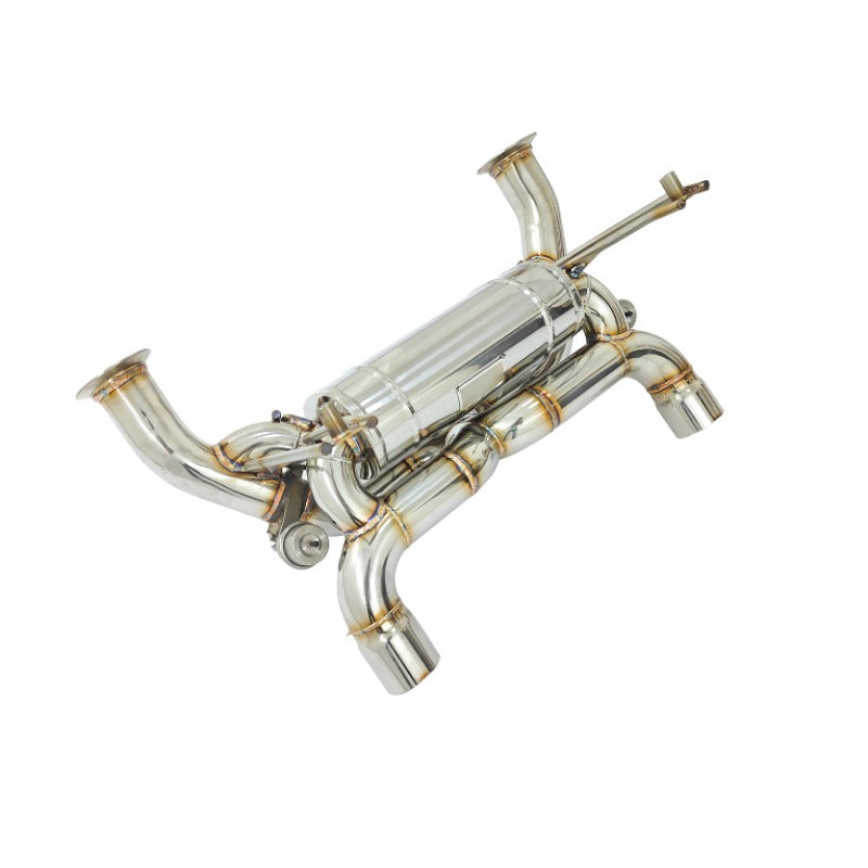 Lamborghini Aventador LP700/SVJ Stainless Steel Valvetronic Axleback Exhaust with Valved Muffler, B2B Wholesale