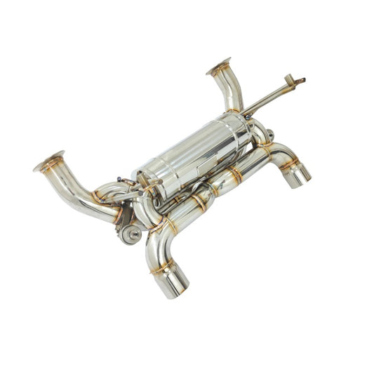 Lamborghini Aventador LP700/SVJ Stainless Steel Valvetronic Axleback Exhaust with Valved Muffler, B2B Wholesale
