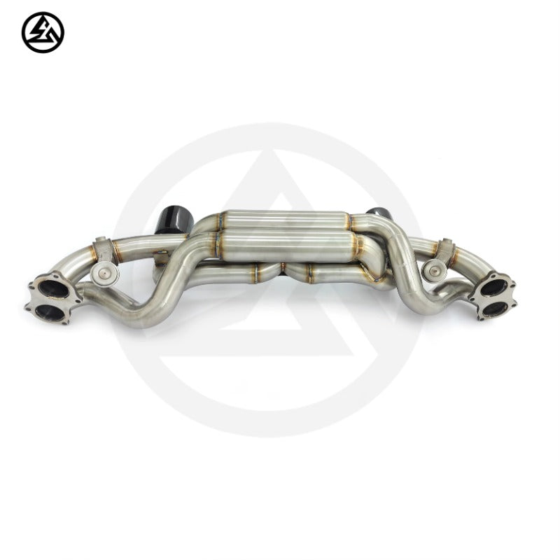 High Quality GF 718 Exhaust for Porsche 718 Cayman GT4 4.0L 2022- Sport Valved Muffler Valvetronic Catback